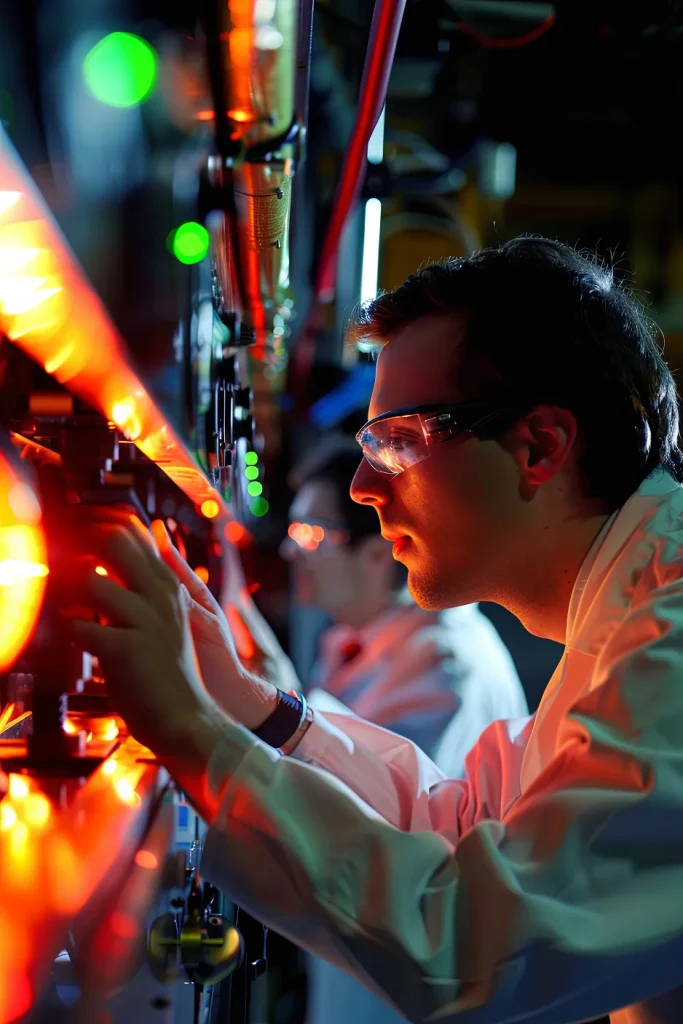 IT Technician working on a server